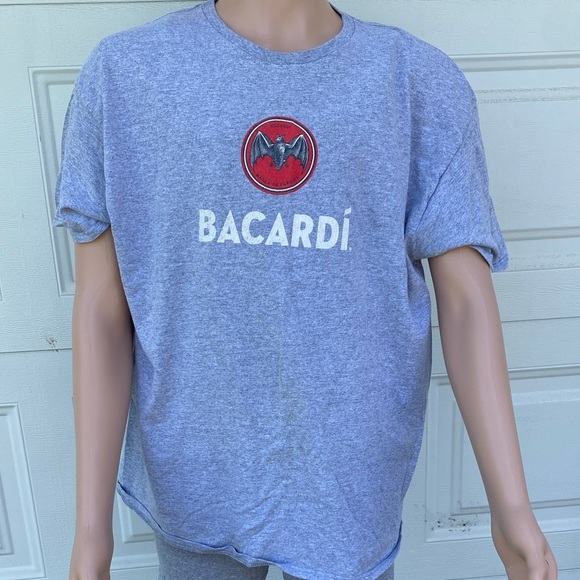 Bacardi Gray T-Shirt, XL - Picture 1 of 3